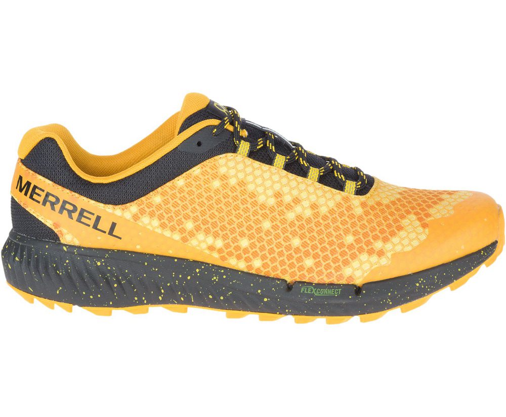 Buty Sportowe Merrell Damskie Żółte - Agility Synthesis X Honey Stinger - 427358-RHS